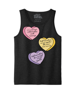 Black Heather Power Tank / XS