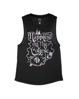 Black Flowy Tank / XS