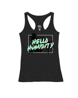 Black Heather Racerback / S