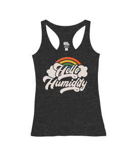 Black Heather Racerback / S