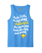 Blue Heather Power Tank