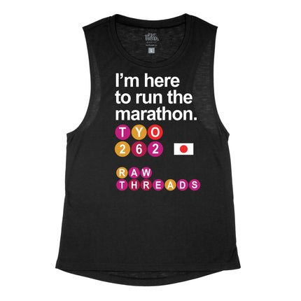 Here to run Tokyo