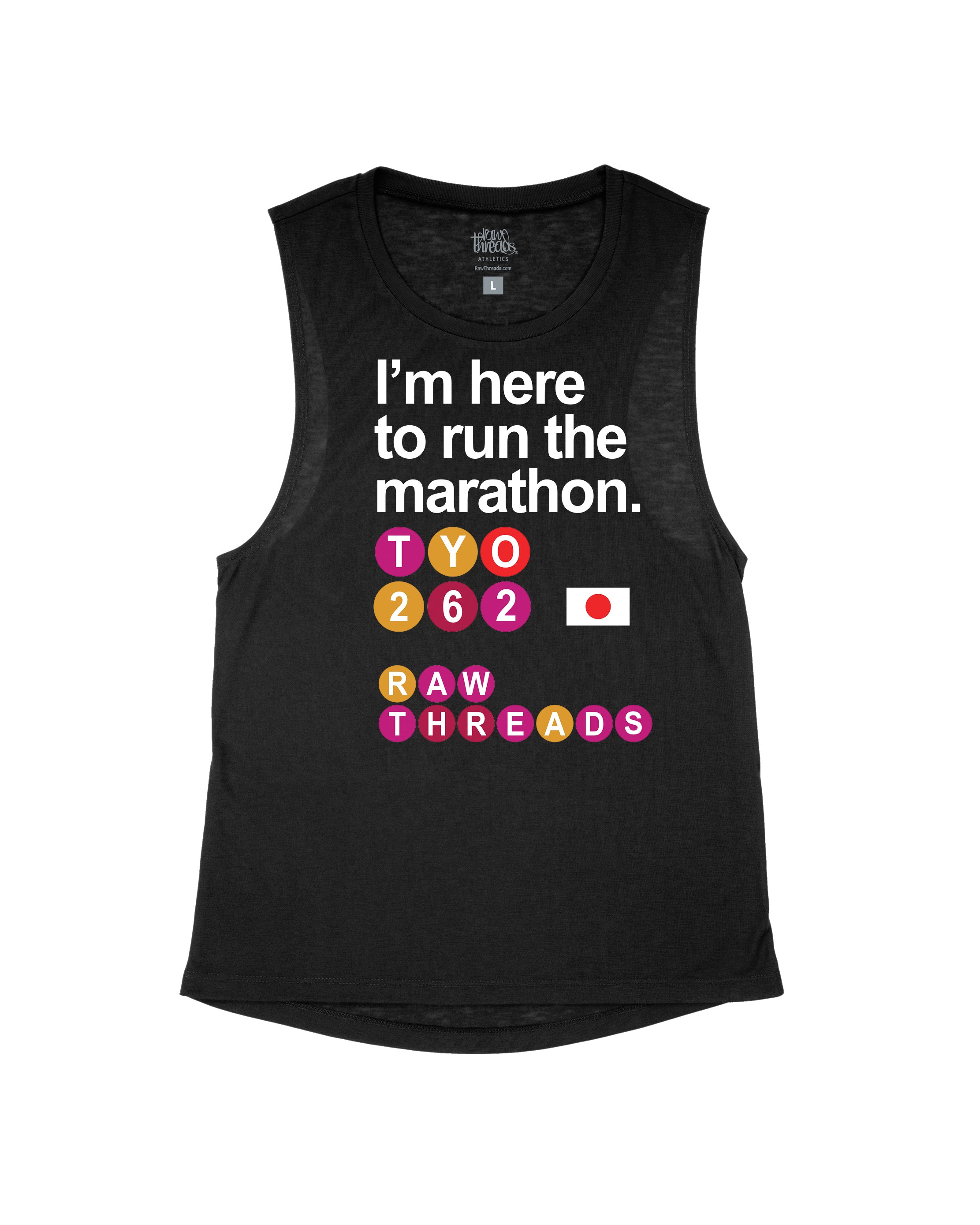 Here to run Tokyo