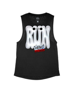 Black Flowy Tank / XS