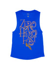 Royal Blue Flowy Tank