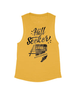 Golden Flowy Tank / XS