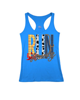 Ocean Blue Racerback / L