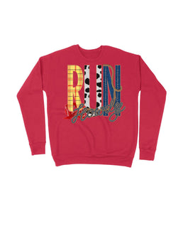 Bright Red Sweater / XS