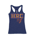 Heather Navy Racerback