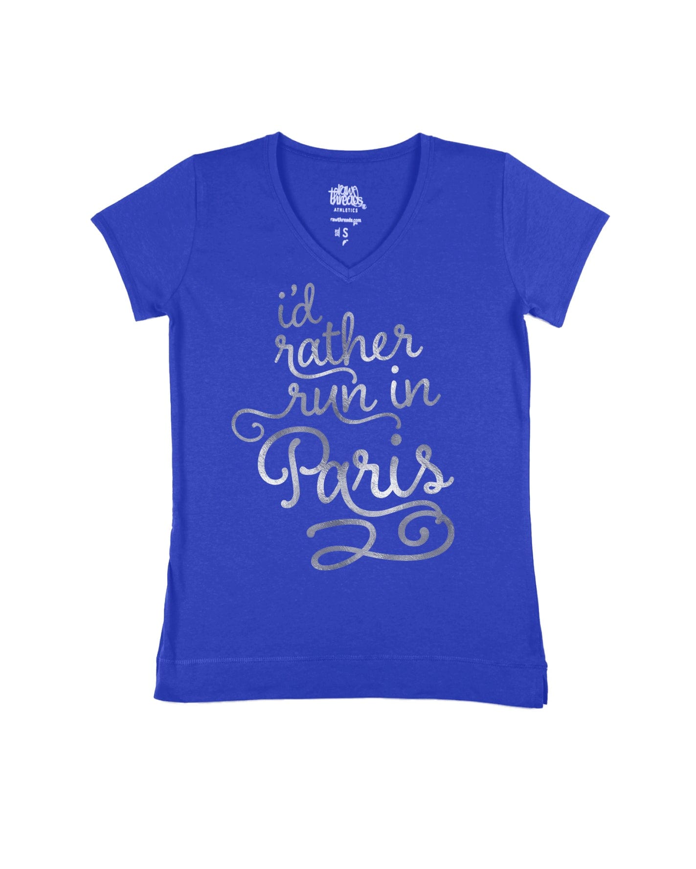 I'd Rather Run in Paris Silver