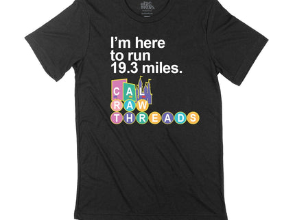 I'm Here to Run 19.3 Miles West Coast