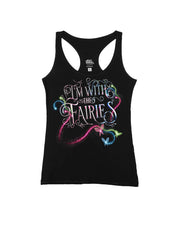I'm With The Fairies (Pink, Blue, and Green)