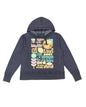 Blue Heather Hoodie