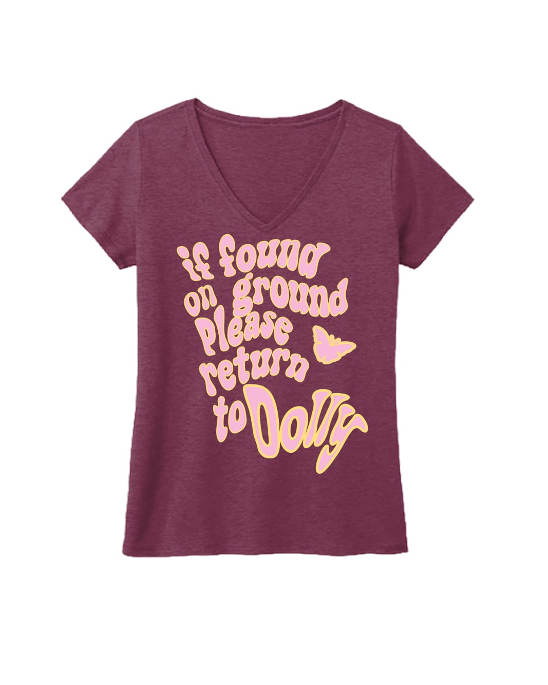 If found on ground please return to Dolly