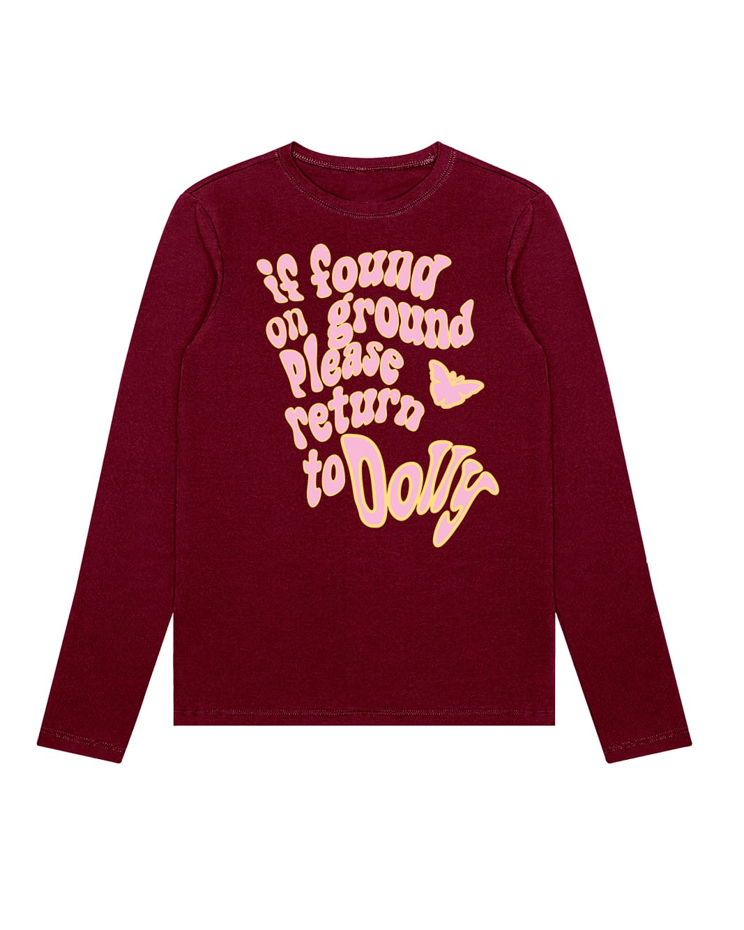 If found on ground please return to Dolly