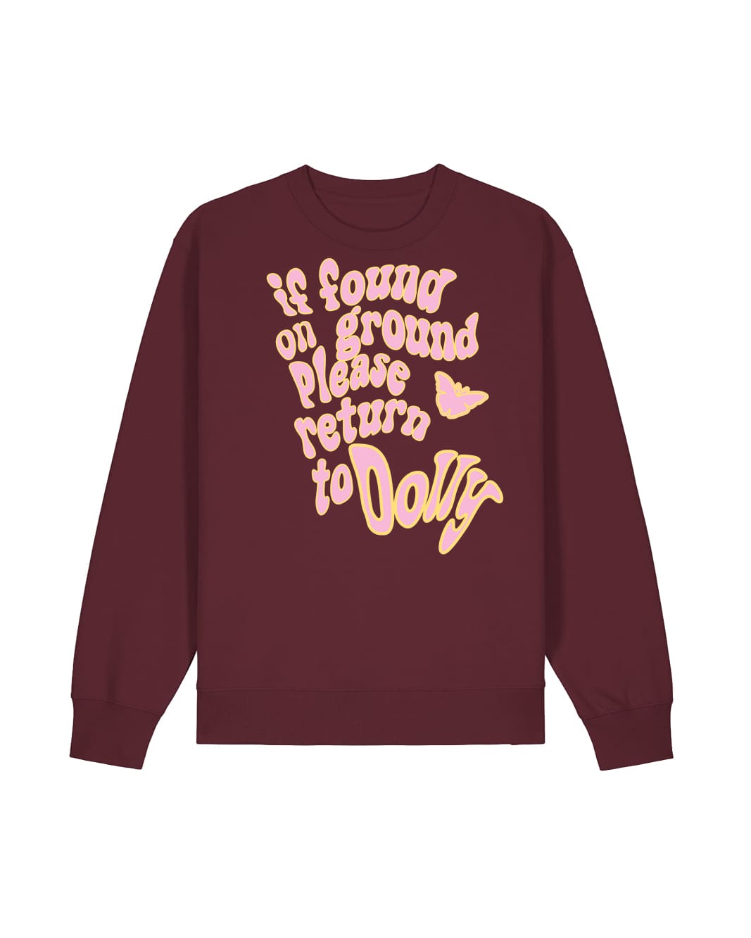 If found on ground please return to Dolly