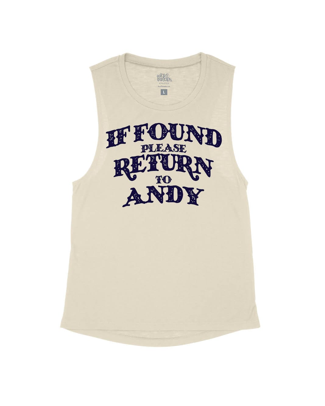 If Found Please Return to Andy