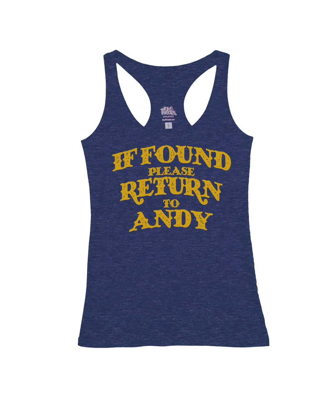 If Found Please Return to Andy