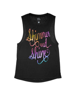 Black Flowy Tank / XS