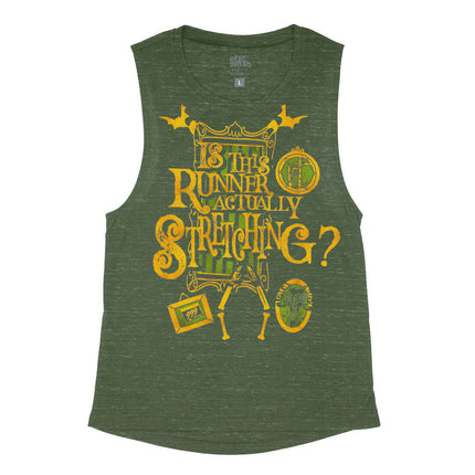 Is this runner ACTUALLY stretching?