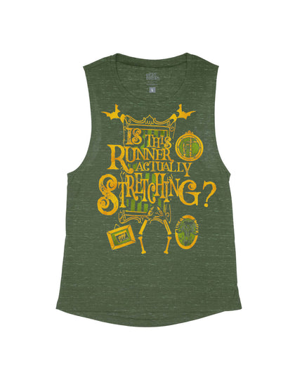 Is this runner ACTUALLY stretching?