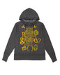 Black Heather Hoodie