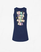 Heather Navy Core Tank