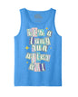Heather Blue Power Tank