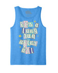 Heather Blue Power Tank