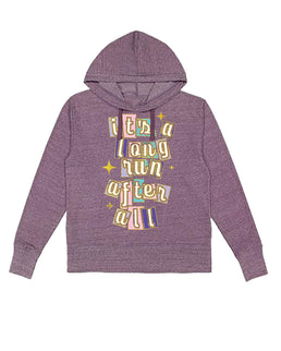 Plum Heather Ultralight Hoodie / S