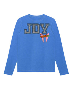 Blue Heather Long Sleeve / XS