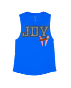 Royal Blue Flowy Tank