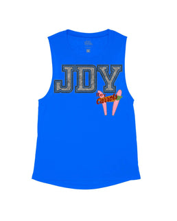 Royal Blue Flowy Tank / S