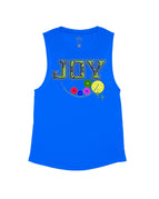 Royal Blue Flowy Tank
