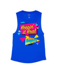 Royal Blue Flowy Tank