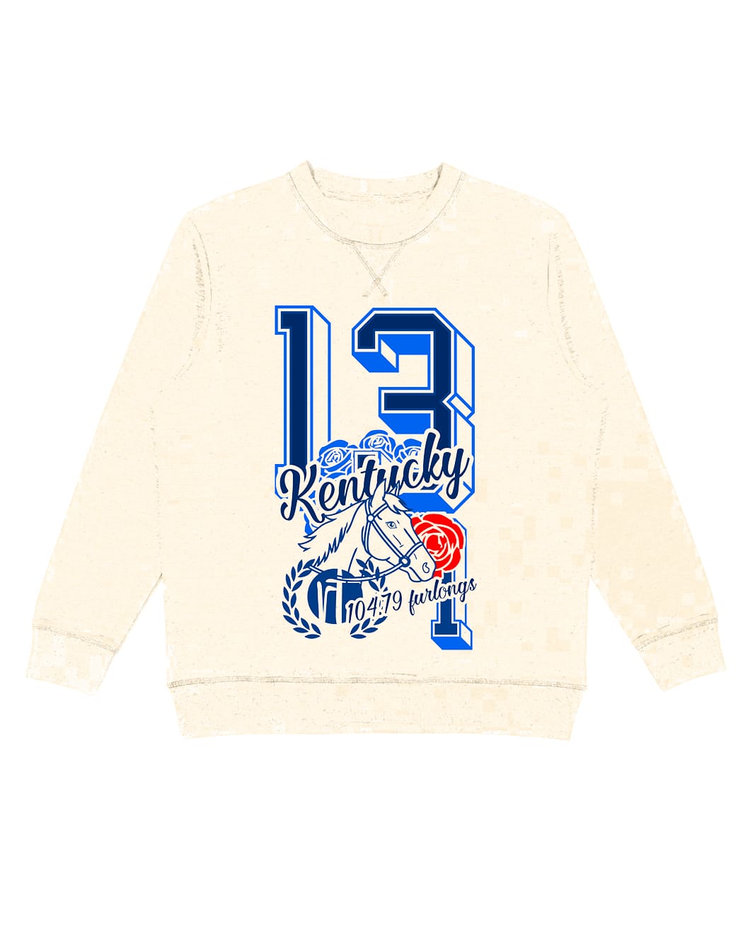 Kentucky 13.1 Varsity Block Numbers Letters