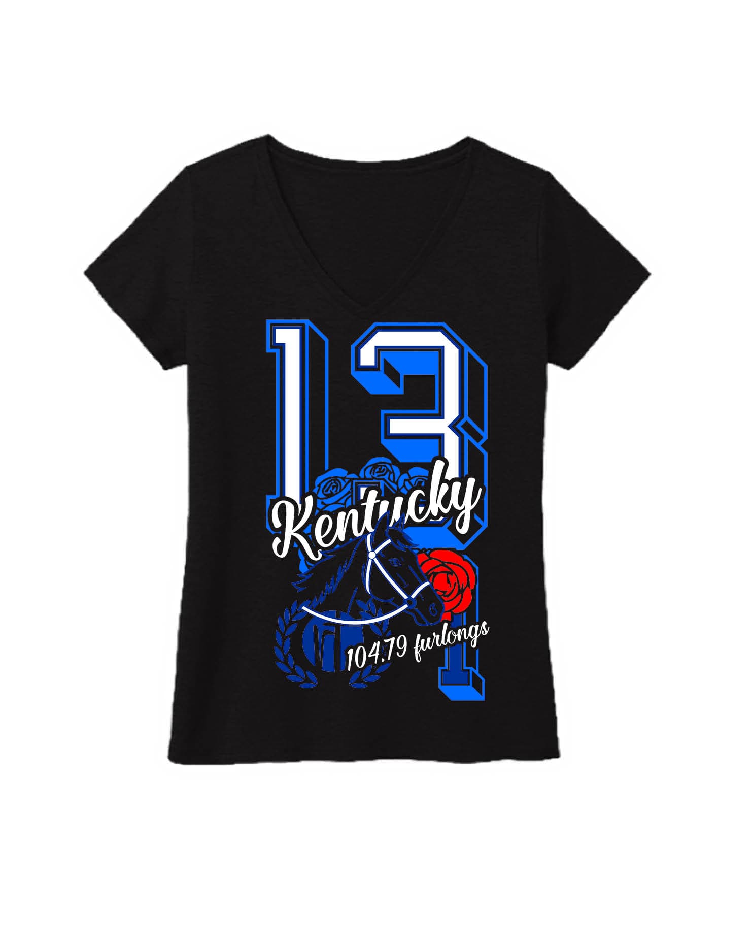 Kentucky 13.1 Varsity Block Numbers Letters