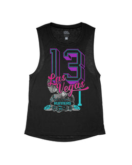 Black Flowy Tank / XS