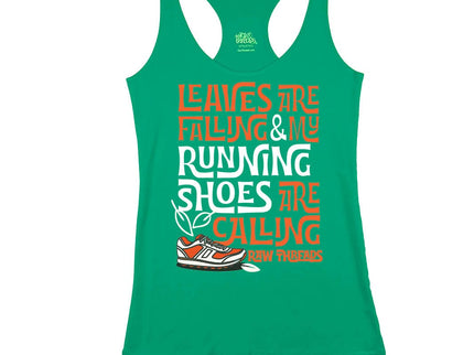 Leaves are falling and my running shoes are calling