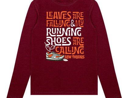 Leaves are falling and my running shoes are calling