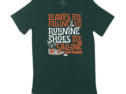 Leaves are falling and my running shoes are calling