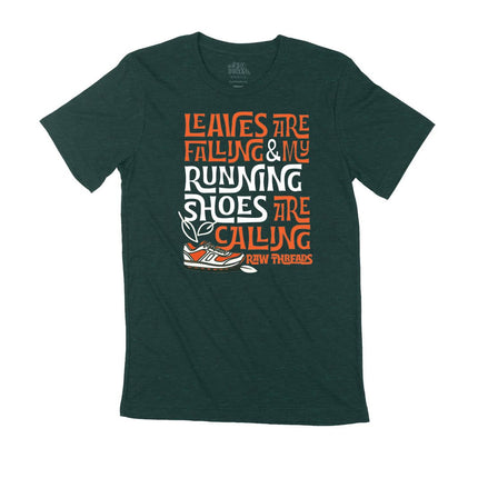 Leaves are falling and my running shoes are calling