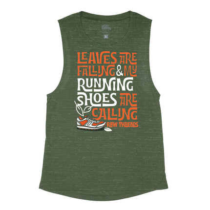 Leaves are falling and my running shoes are calling