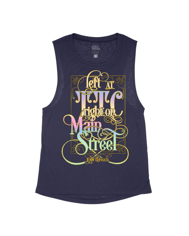 Left at TTC Right on Main Street