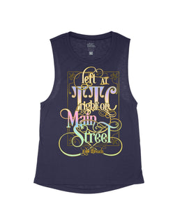 Midnight Flowy Tank / S