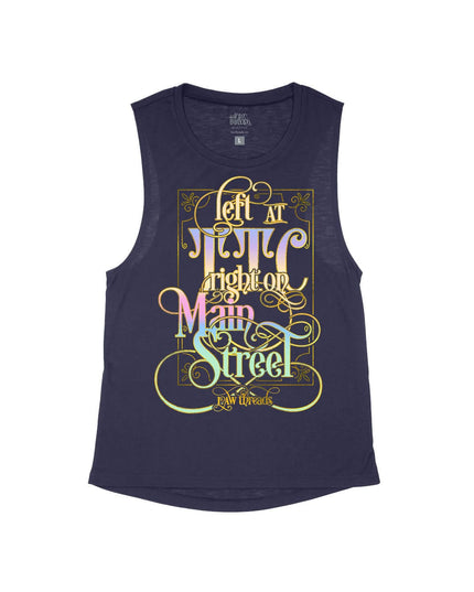 Left at TTC Right on Main Street