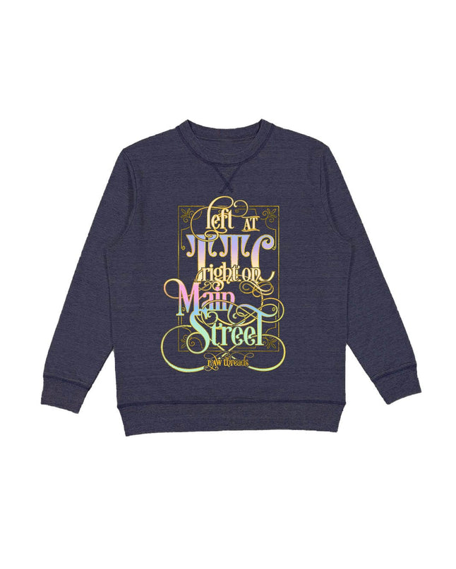 Left at TTC Right on Main Street