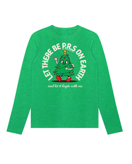 Green Heather Long Sleeve / XS
