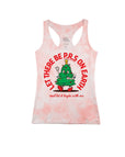 Pink Tie-Dye Racerback