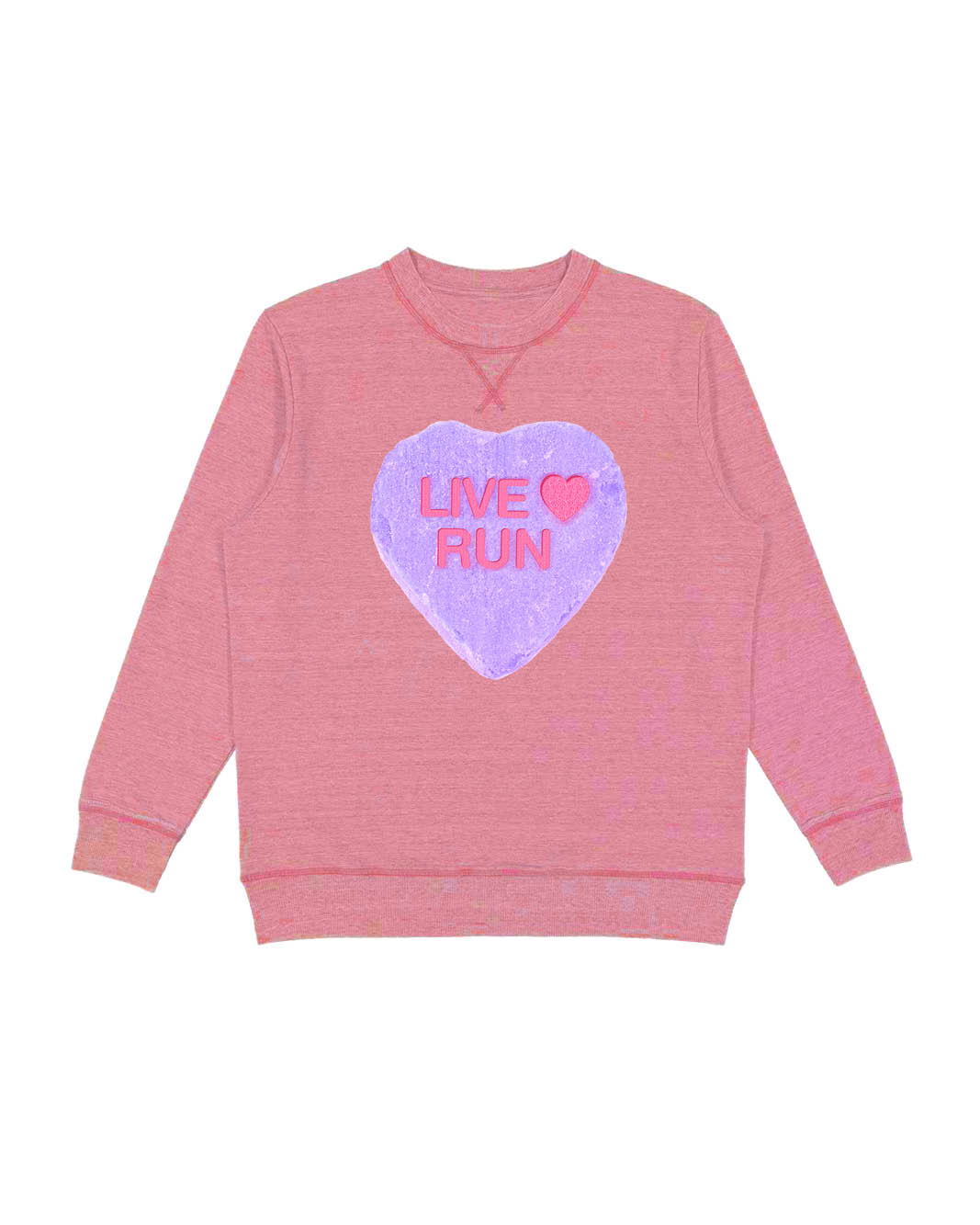 Live Love Run Giant Candy Heart